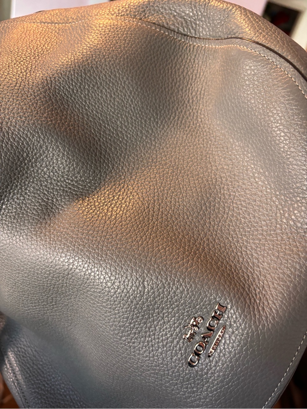 Coach Pebble Leather handbag - Picture 5 of 5